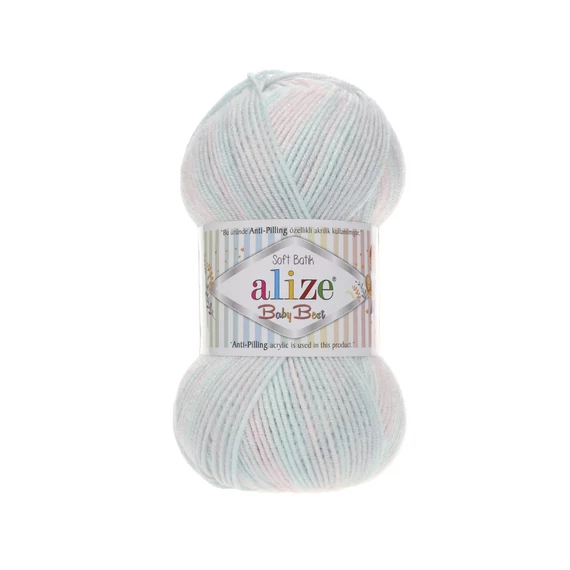 Baby Best Batik 6623 - rózsaszín-zöld színátmenetes