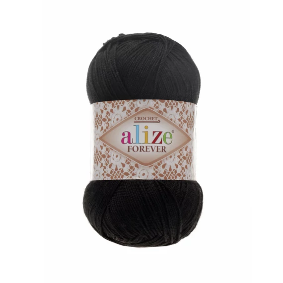 Forever Crochet 60 - fekete