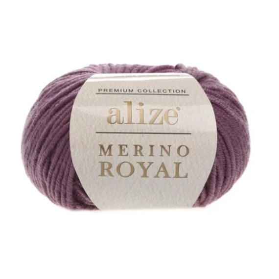 Merino Royal 73 - sötét mályva