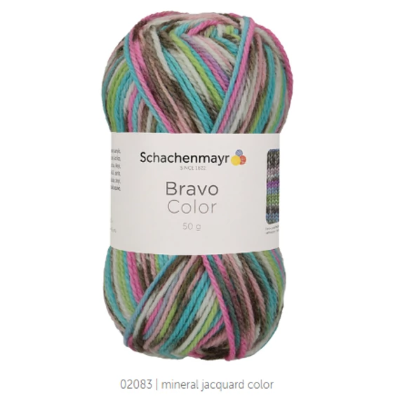 Bravo Color 2083 - mineral jacquard color