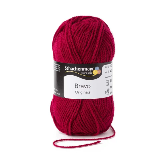 Bravo 8222 - weinrot, piros