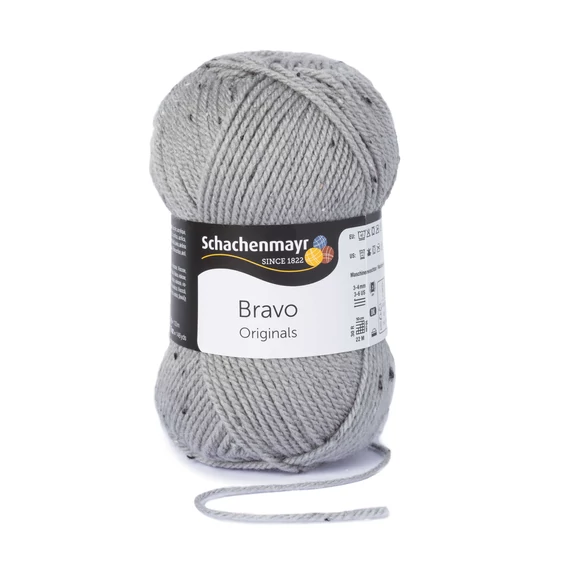 Bravo 8376 - hellgrau tweed, szürke