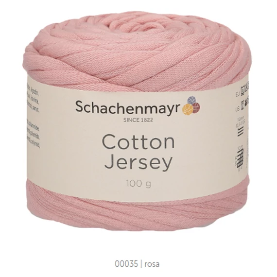 Cotton Jersey 35 - rosa, rózsaszín