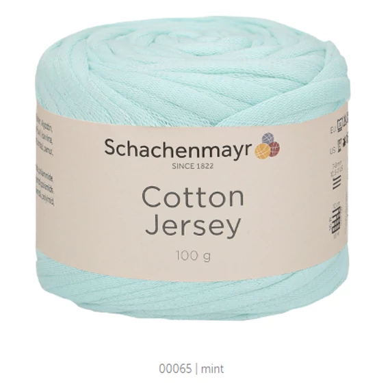 Cotton Jersey 65 - mint, türkiz