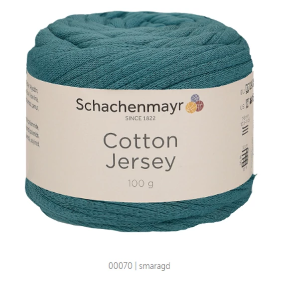 Cotton Jersey 70 - smaragd, türkiz