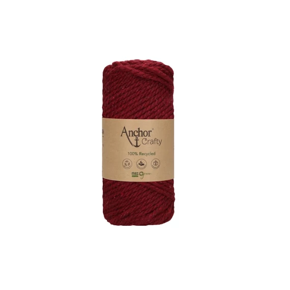 Crafty Macramé 119 bordó