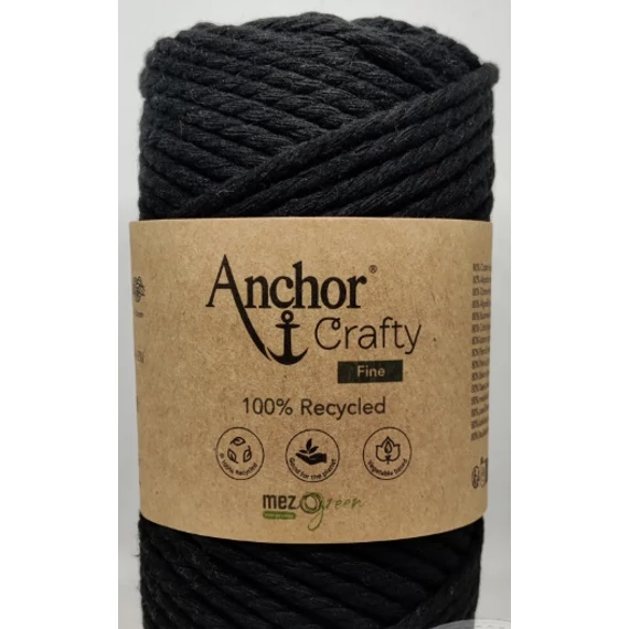 Crafty FINE Macramé 120 - fekete