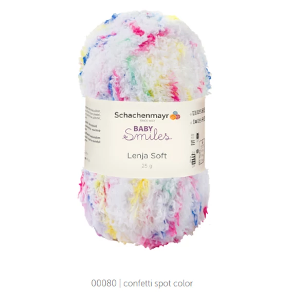 Lenja 80 - confetti spot color