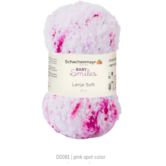 Lenja 81 - pink spot color