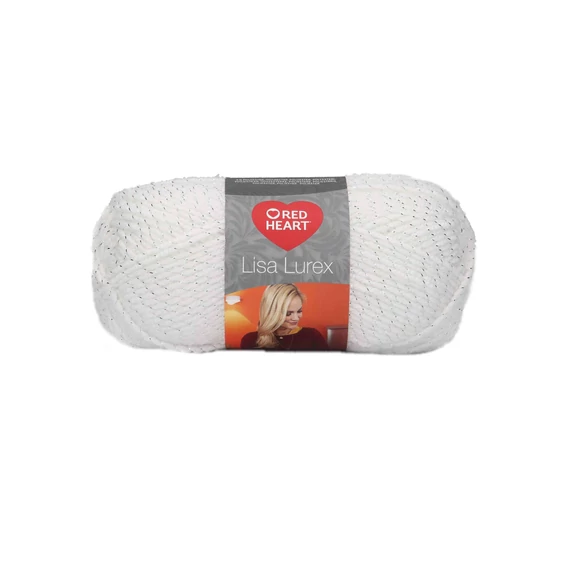 Lisa Lurex 1 - white, fehér