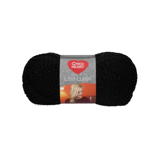 Lisa Lurex 10 - black, fekete