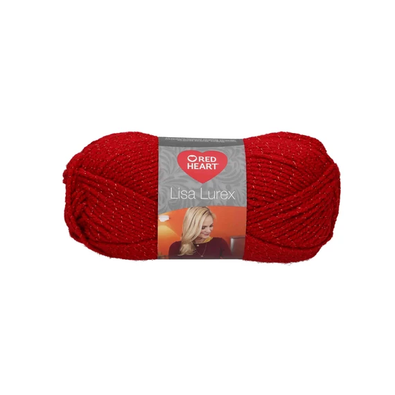 Lisa Lurex 8 - red, piros