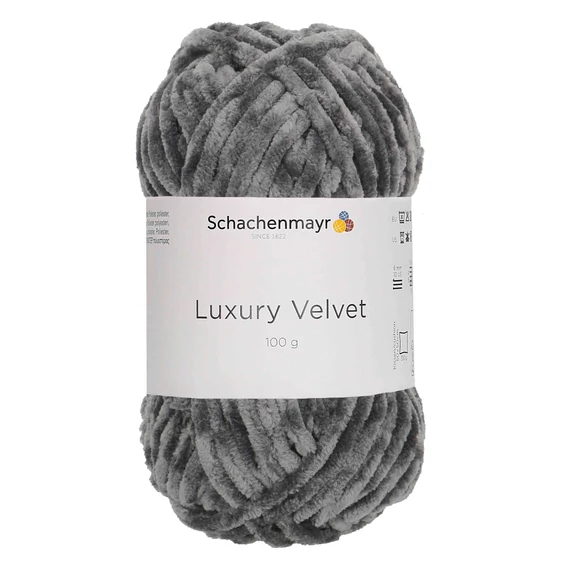 Luxury Velvet 98 - elephant, szürke