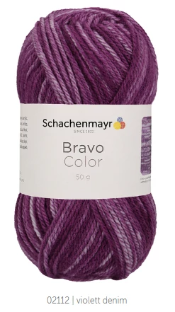 Bravo Color 2112 - violett denim