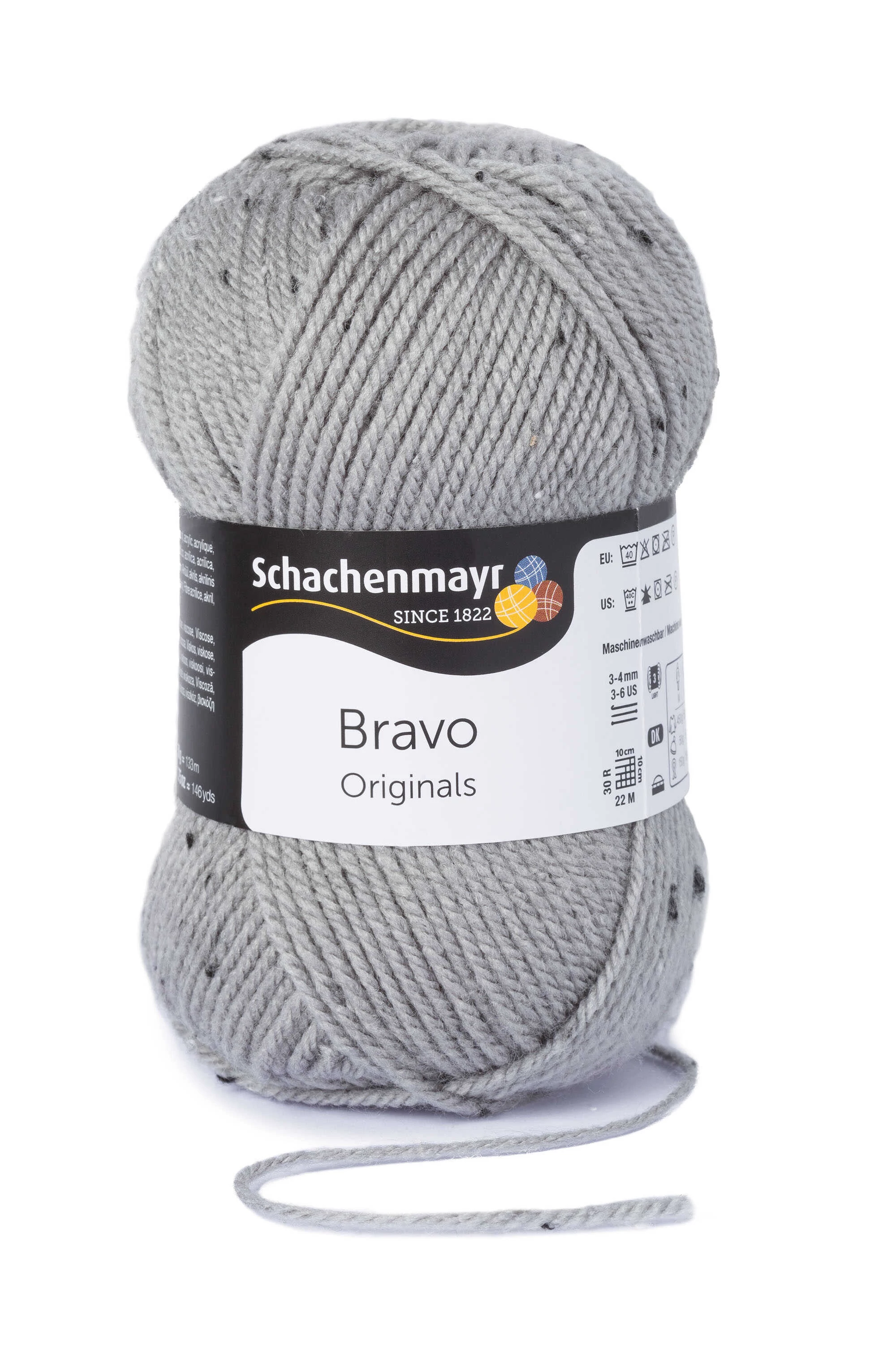 Bravo 8376 - hellgrau tweed, szürke