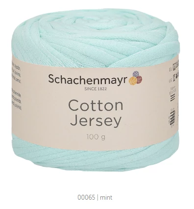 Cotton Jersey 65 - mint, türkiz