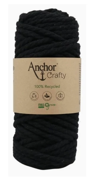 Crafty Macramé 120 - fekete