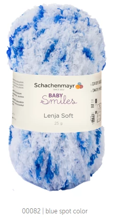 Lenja 82 - blue spot color