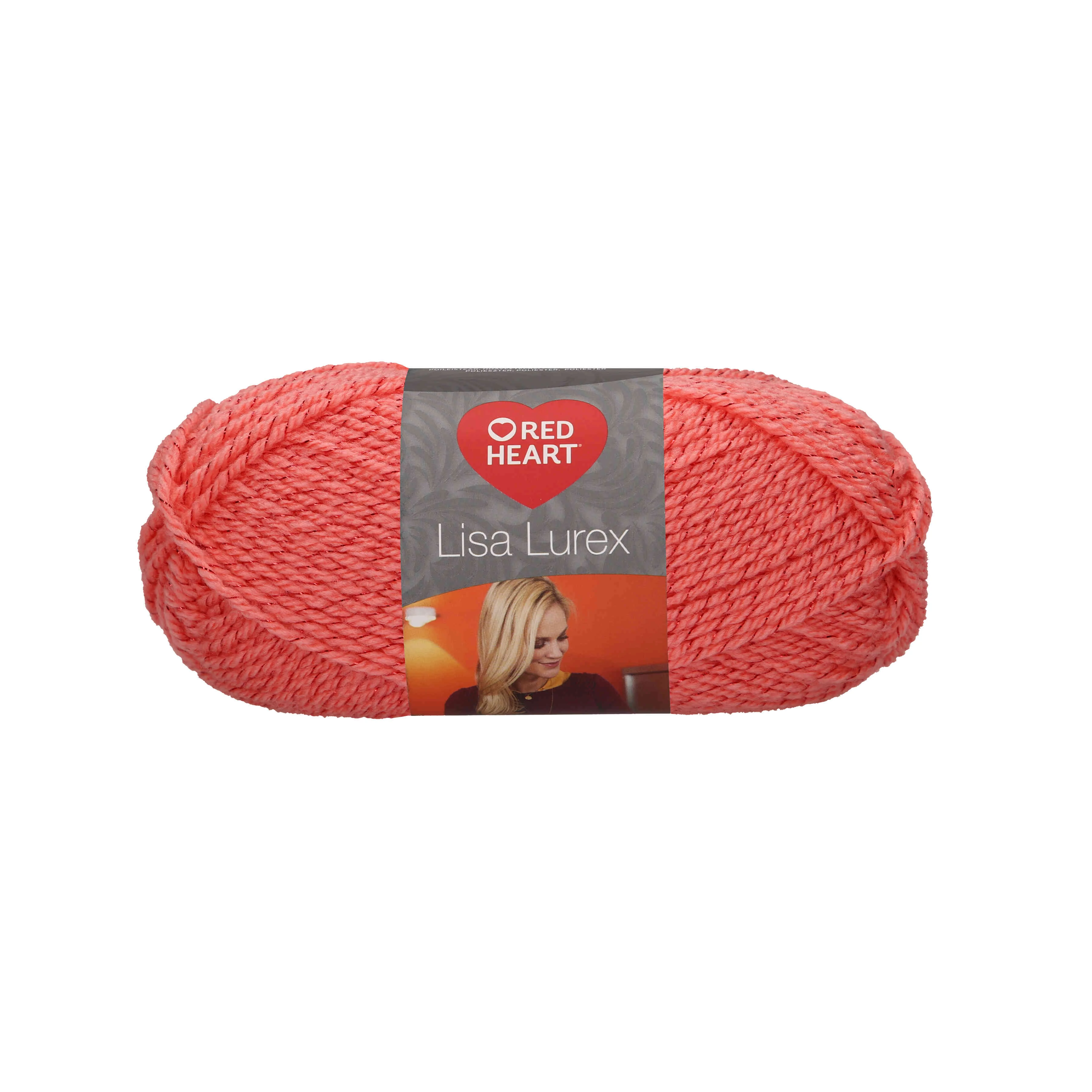 Lisa Lurex 16 - coral, rózsaszín