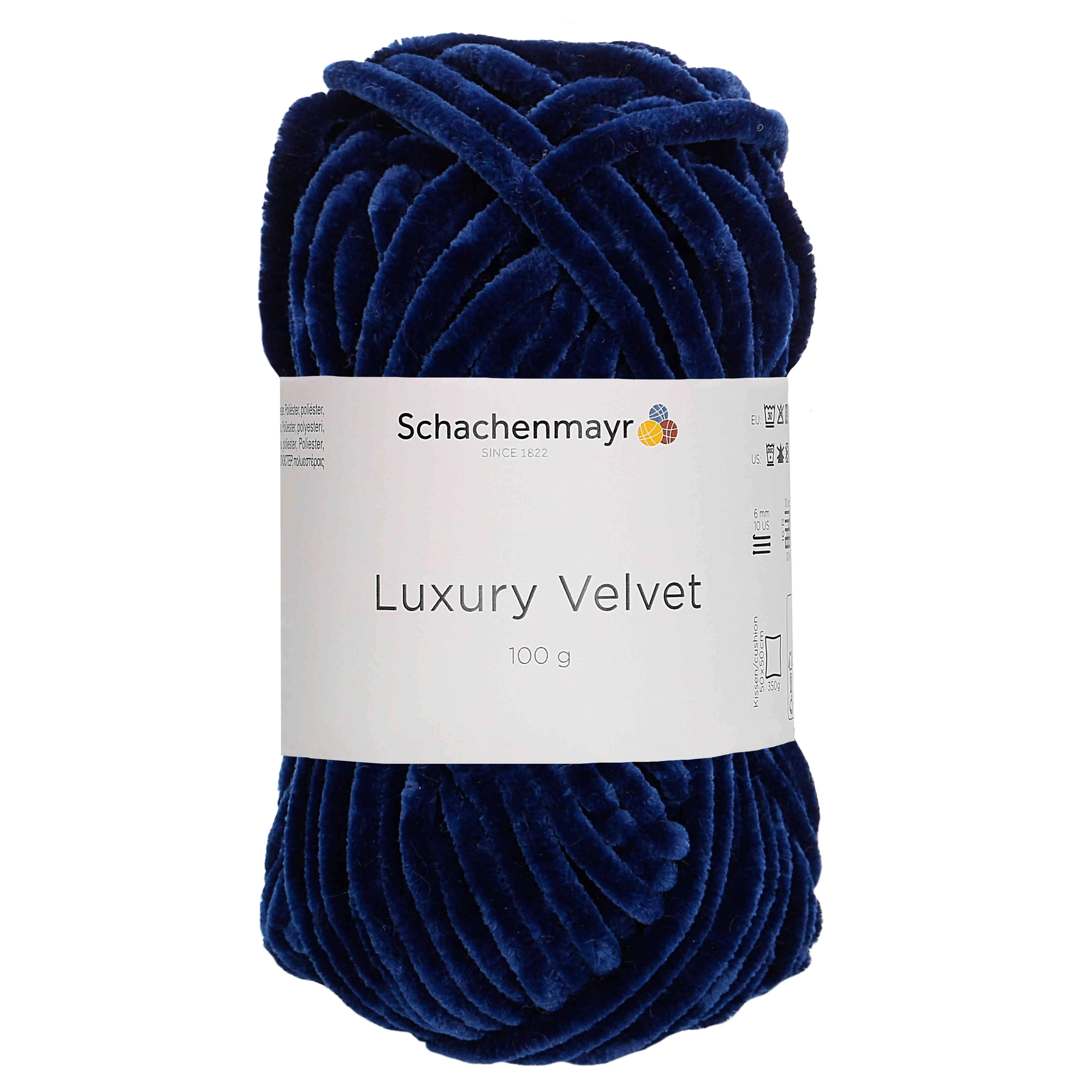 Luxury Velvet 50 - navy, kék